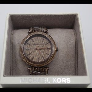 Michael Kors Brown Watch with Crystals